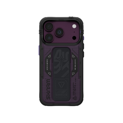 Apple iPhone 18 Pro Kılıf SkinArma M-safe Şarj Özellikli Airbag Tasarımlı Standlı Phantom Kapak - 16
