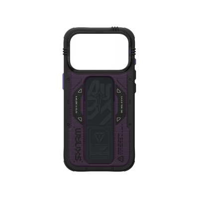 Apple iPhone 18 Pro Kılıf SkinArma M-safe Şarj Özellikli Airbag Tasarımlı Standlı Phantom Kapak - 17