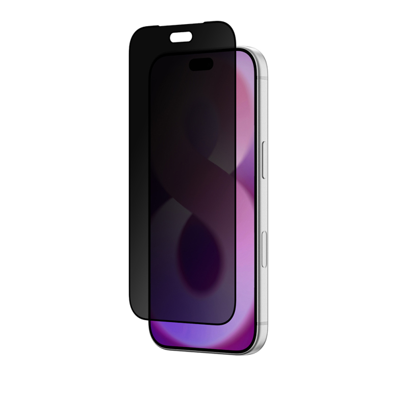 Apple iPhone 18 Pro Max Amazingthing Radix Privacy Fingerprint-Resistant Tempered Glass Screen Protector - 2