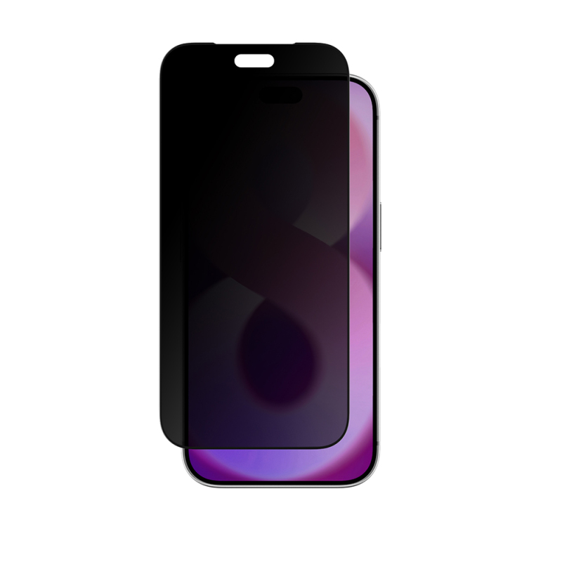 Apple iPhone 18 Pro Max Amazingthing Radix Privacy Parmak İzi Bırakmayan Temperli Cam Ekran Koruyucu - 1