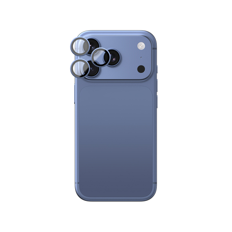 Apple iPhone 18 Pro Max Amazingthing Radix Vision Parlama Önleyici Kamera Lens Koruyucu + Kolay Uygulama Aparatlı - 1