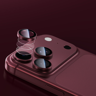 Apple iPhone 18 Pro Max Benks OmniWarrior Kamera Lens Koruyucu + Kolay Uygulama Aparatlı - 4