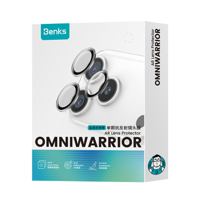 Apple iPhone 18 Pro Max Benks OmniWarrior Kamera Lens Koruyucu + Kolay Uygulama Aparatlı - 9