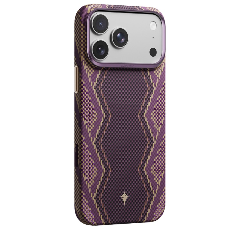 Apple iPhone 18 Pro Max Case M-safe Charging Enabled Raptic Aramid Skin Scepter Series Cover - 4