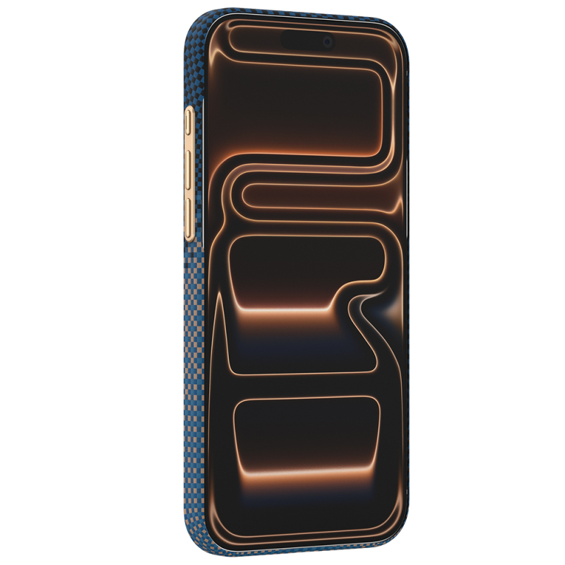 Apple iPhone 18 Pro Max Case M-safe Charging Enabled Raptic Aramid Skin Serenity Series Cover - 9