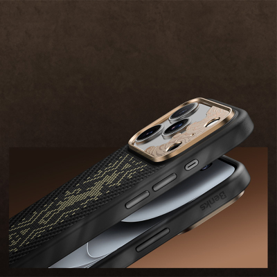 Apple iPhone 18 Pro Max Case M-safe Charging Feature Benks Knight ArmorPro Kevlar Elevated Camera Frame Carbon Fiber Cover - 8