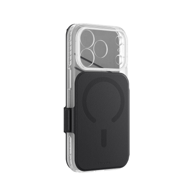 Apple iPhone 18 Pro Max Case M-safe Feature Amazingthing Titan Lens Flip Series Card Holder Cover - 9