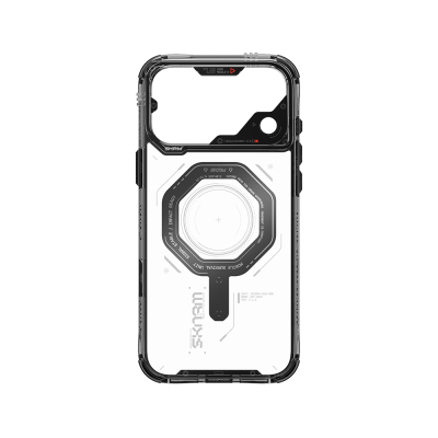 Apple iPhone 18 Pro Max Case SkinArma M-safe Charging Enabled Airbag Design Magma Cover - 19