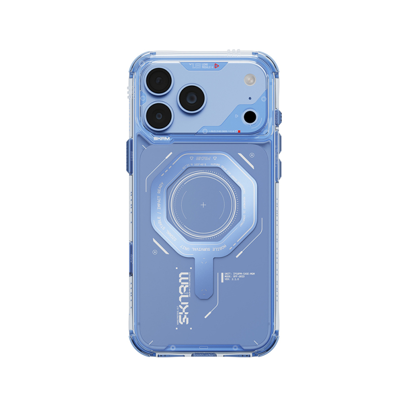Apple iPhone 18 Pro Max Case SkinArma M-safe Charging Enabled Airbag Design Magma Cover - 30