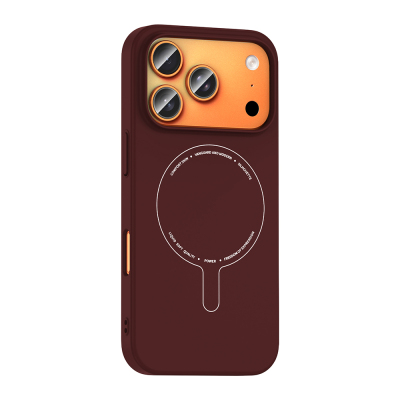 Apple iPhone 18 Pro Max Case with M-Safe Charging and Camera Protection - Zore Elio Hard PC Cover - 13