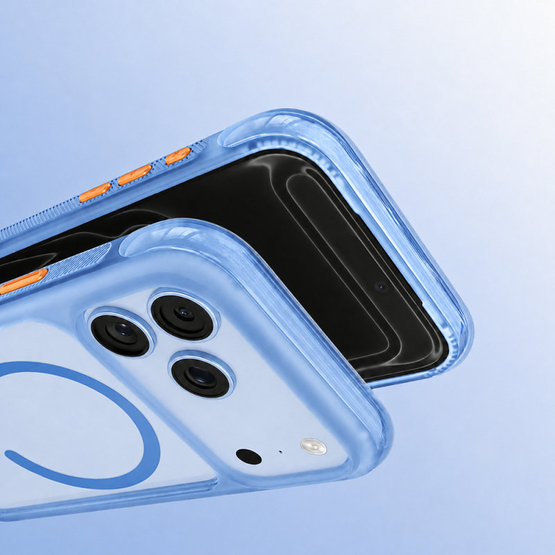 Apple iPhone 18 Pro Max Case with M-safe Charging Feature and Airbag Design, Mutural Air Shield Series Cover - 9