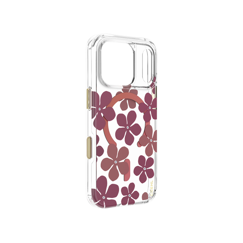 Apple iPhone 18 Pro Max Case with M-safe Charging Feature, Floral Design, Coehl Mila Series Cover - 3