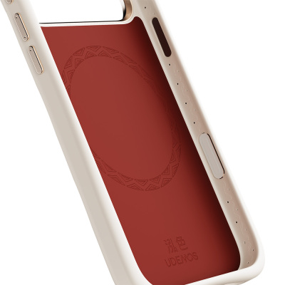 Apple iPhone 18 Pro Max Case with M-Safe Charging Feature, Striped Logo, Udemos Freedom Series Cover - 9
