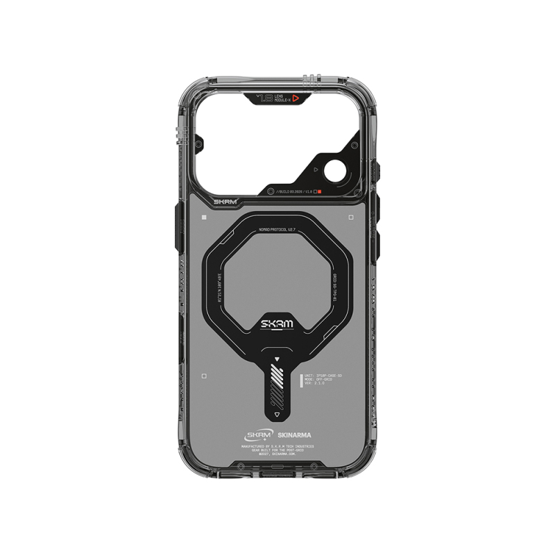 Apple iPhone 18 Pro Max Case with M-safe Charging Feature, Transparent Airbag Design, Skinarma Saido Mag-Charge Cover - 5