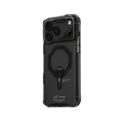 Apple iPhone 18 Pro Max Case with M-safe Charging Feature, Transparent Airbag Design, Skinarma Saido Mag-Charge Cover - 8