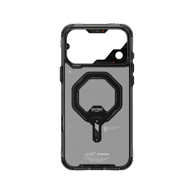 Apple iPhone 18 Pro Max Case with M-safe Charging Feature, Transparent Airbag Design, Skinarma Saido Mag-Charge Cover - 10