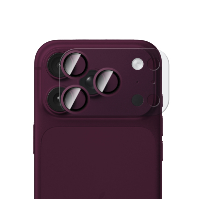 Apple iPhone 18 Pro Max CaseWorld Alloy Sapphire Safir One-Piece Anti Reflective Safir Kamera Lens Koruyucu - 9