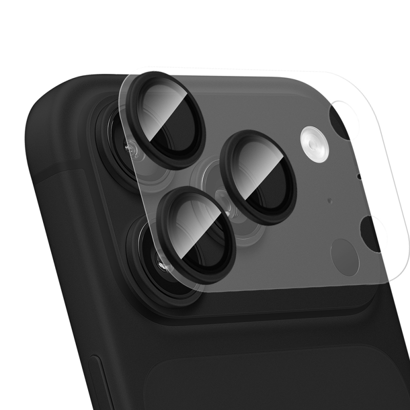 Apple iPhone 18 Pro Max CaseWorld Alloy Sapphire Safir One-Piece Anti Reflective Safir Kamera Lens Koruyucu - 14