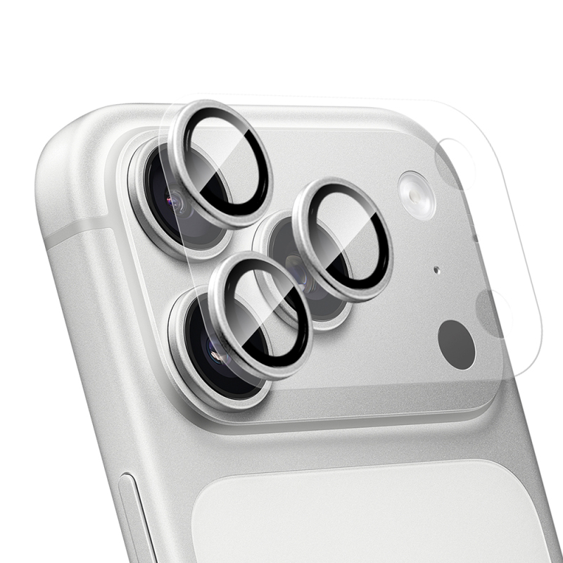 Apple iPhone 18 Pro Max CaseWorld Alloy Sapphire Safir One-Piece Anti Reflective Safir Kamera Lens Koruyucu - 16