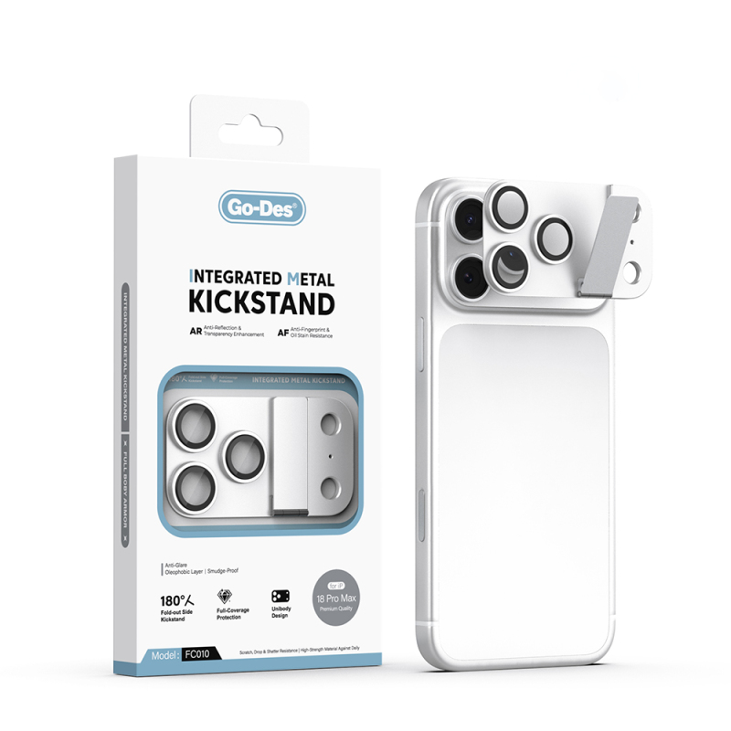 Apple iPhone 18 Pro Max Go Des CL-23 Anti-Reflective Camera Lens Protector with Stand - 3
