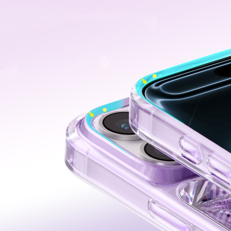 Apple iPhone 18 Pro Max Kılıf 3D Buz Blok Desenli Zore Paris Kairo TPU Kapak - 7