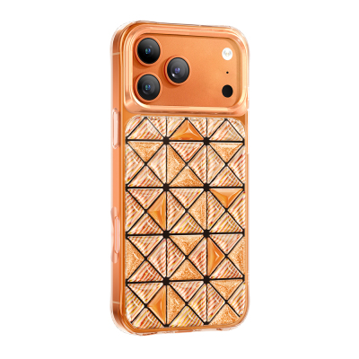 Apple iPhone 18 Pro Max Kılıf 3D Buz Blok Desenli Zore Paris Kairo TPU Kapak - 2