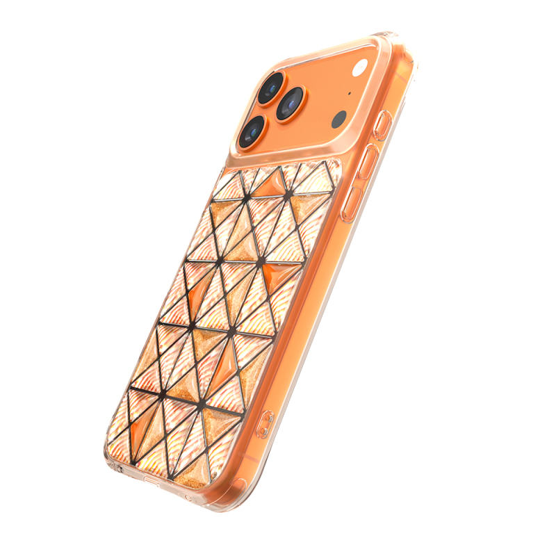 Apple iPhone 18 Pro Max Kılıf 3D Buz Blok Desenli Zore Paris Kairo TPU Kapak - 19