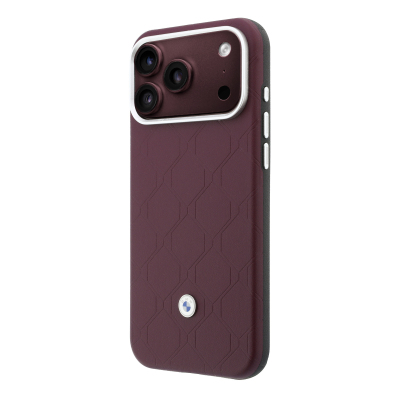 Apple iPhone 18 Pro Max Kılıf BMW Orjinal Lisanslı M-safe Şarj Özellikli Metal Logolu Kabartmalı Kapitone Deri Kartlıklı Kapak - 3