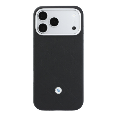 Apple iPhone 18 Pro Max Kılıf BMW Orjinal Lisanslı M-safe Şarj Özellikli Metal Logolu Kabartmalı Kapitone Deri Kartlıklı Kapak - 15