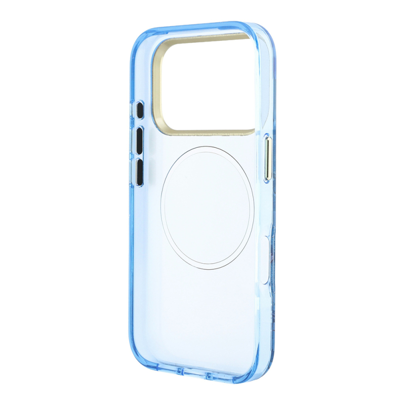 Apple iPhone 18 Pro Max Kılıf Guess Orjinal Lisanslı M-safe Şarj Özellikli Gül Desenli Simli Yazı Logolu Kapak - 8