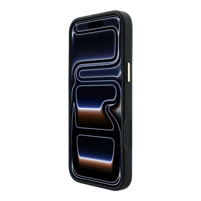 Apple iPhone 18 Pro Max Kılıf Guess Orjinal Lisanslı M-safe Şarj Özellikli Metal Kamera Çerçeveli C-Magnet 4G Desenli Yazı Logolu Kapak - 13