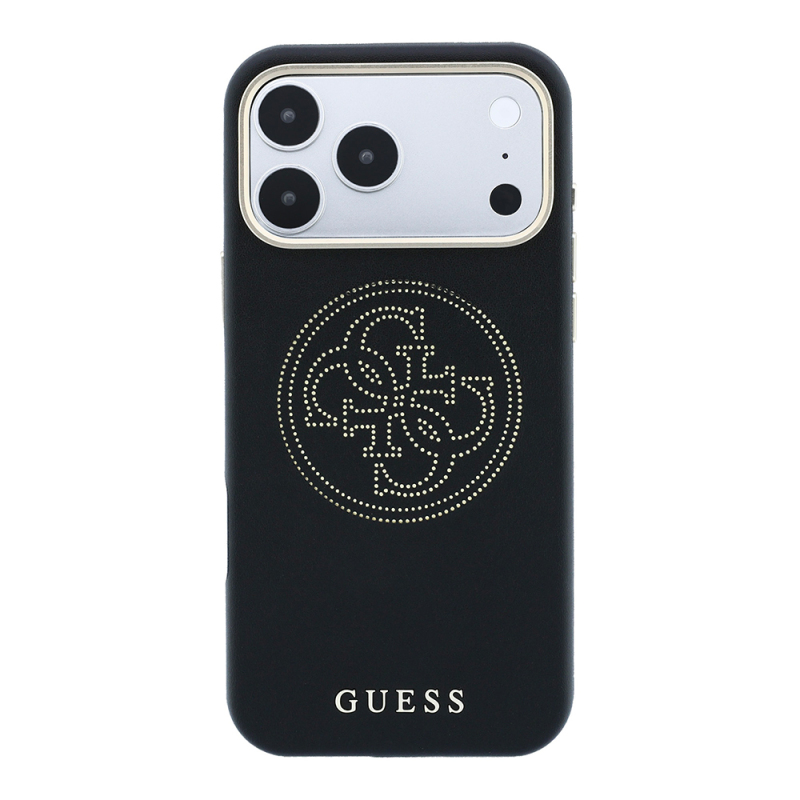 Apple iPhone 18 Pro Max Kılıf Guess Orjinal Lisanslı M-safe Şarj Özellikli PU Delikli 4G ve Yazı Logolu Kapak - 11