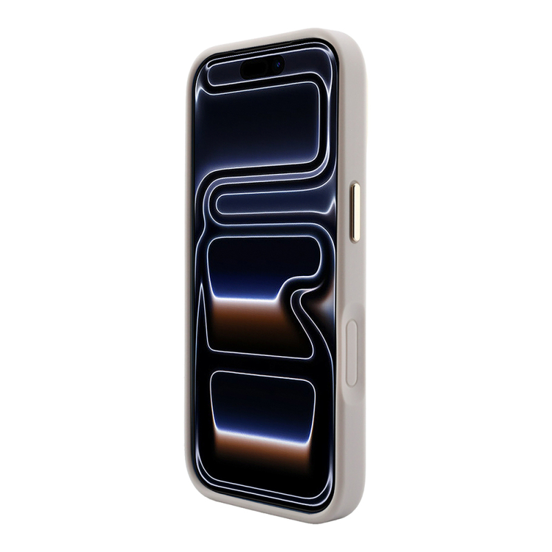 Apple iPhone 18 Pro Max Kılıf Guess Orjinal Lisanslı M-safe Şarj Özellikli Sıcak Baskılı Yazı Logolu C-Magnet PU Deri Peony Kapak - 5