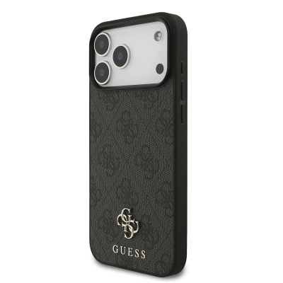 Apple iPhone 18 Pro Max Kılıf Guess Orjinal Lisanslı M-safe Şarj Özellikli Small 4G Classic Kapak - 2