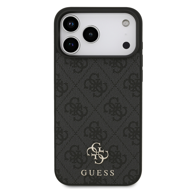 Apple iPhone 18 Pro Max Kılıf Guess Orjinal Lisanslı M-safe Şarj Özellikli Small 4G Classic Kapak - 3