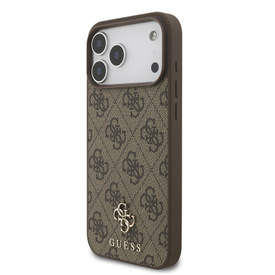 Apple iPhone 18 Pro Max Kılıf Guess Orjinal Lisanslı M-safe Şarj Özellikli Small 4G Classic Kapak - 10