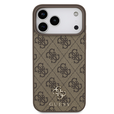 Apple iPhone 18 Pro Max Kılıf Guess Orjinal Lisanslı M-safe Şarj Özellikli Small 4G Classic Kapak - 11