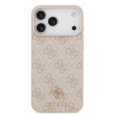 Apple iPhone 18 Pro Max Kılıf Guess Orjinal Lisanslı M-safe Şarj Özellikli Small 4G Classic Kapak - 19