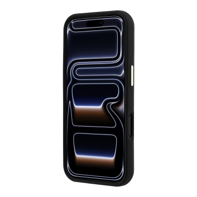 Apple iPhone 18 Pro Max Kılıf Guess Orjinal Lisanslı PU Yazı ve 4G Büyük Metal Logolu Kapak - 21