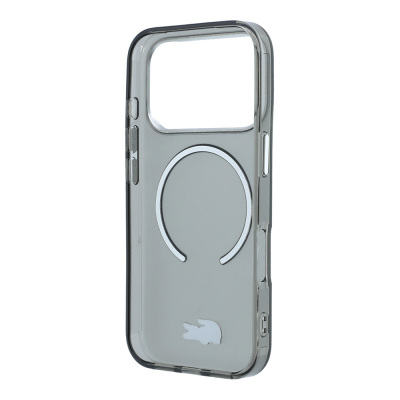 Apple iPhone 18 Pro Max Kılıf Lacoste Orjinal Lisanslı M-safe Şarj Özellikli Lake Timsah Logolu IML Frosted Kapak - 15