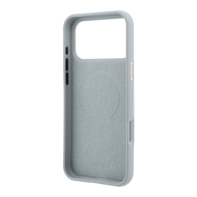 Apple iPhone 18 Pro Max Kılıf Lacoste Orjinal Lisanslı M-Safe Şarj Özellikli PVC Yarı Pike Desenli Arka Yüzey İkonik Timsah Dokuma Logolu Kapak - 16
