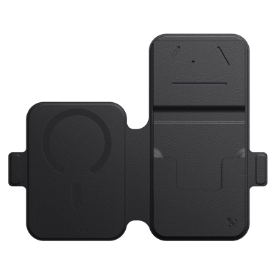 Apple iPhone 18 Pro Max Kılıf M-safe Özellikli Amazingthing Titan Lens Flip Serisi Kartlıklı Kapak - 3