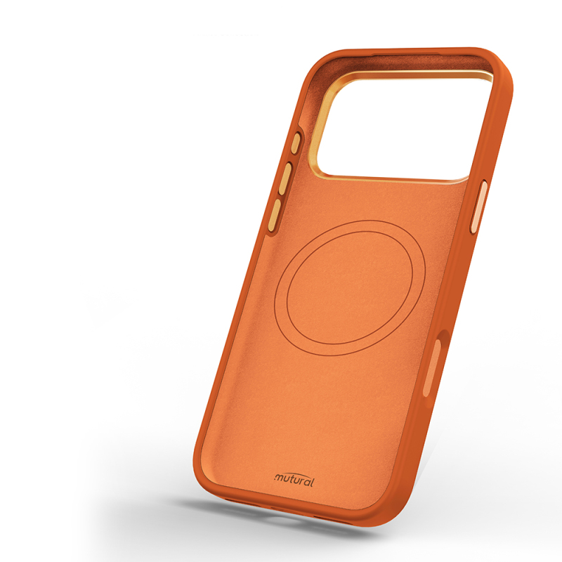 Apple iPhone 18 Pro Max Kılıf M-safe Şarj Özellikli 3D Baskılı Tasarım Mutural The Cat Serisi Kapak - 6