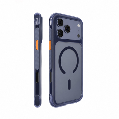 Apple iPhone 18 Pro Max Kılıf M-safe Şarj Özellikli Airbag Tasarımlı Mutural Air Shield Serisi Kapak - 2