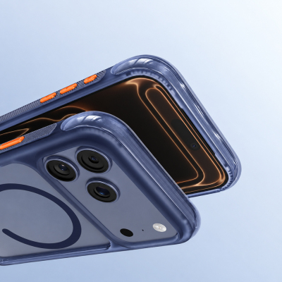 Apple iPhone 18 Pro Max Kılıf M-safe Şarj Özellikli Airbag Tasarımlı Mutural Air Shield Serisi Kapak - 12