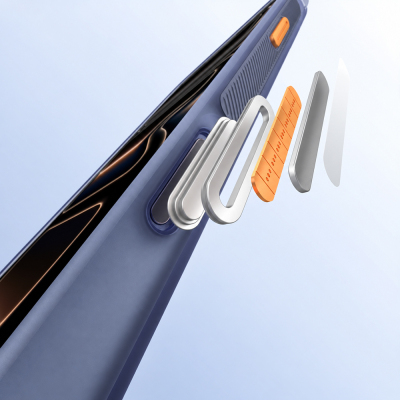Apple iPhone 18 Pro Max Kılıf M-safe Şarj Özellikli Airbag Tasarımlı Mutural Air Shield Serisi Kapak - 15