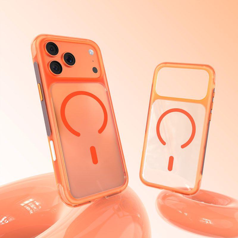 Apple iPhone 18 Pro Max Kılıf M-safe Şarj Özellikli Airbag Tasarımlı Mutural Air Shield Serisi Kapak - 16