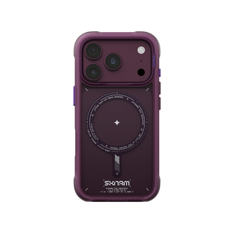Apple iPhone 18 Pro Max Kılıf M-Safe Şarj Özellikli Airbag Tasarımlı Skinarma Avion Kapak - 1