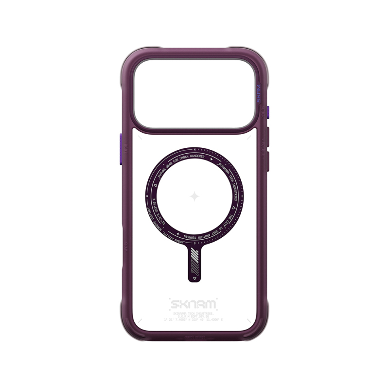 Apple iPhone 18 Pro Max Kılıf M-Safe Şarj Özellikli Airbag Tasarımlı Skinarma Avion Kapak - 8