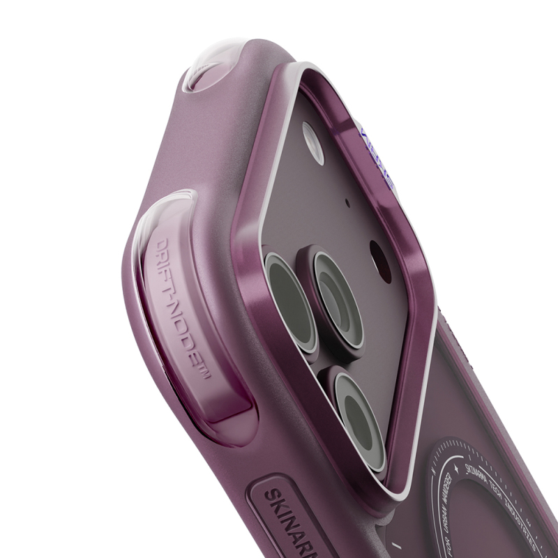 Apple iPhone 18 Pro Max Kılıf M-Safe Şarj Özellikli Airbag Tasarımlı Skinarma Avion Kapak - 12